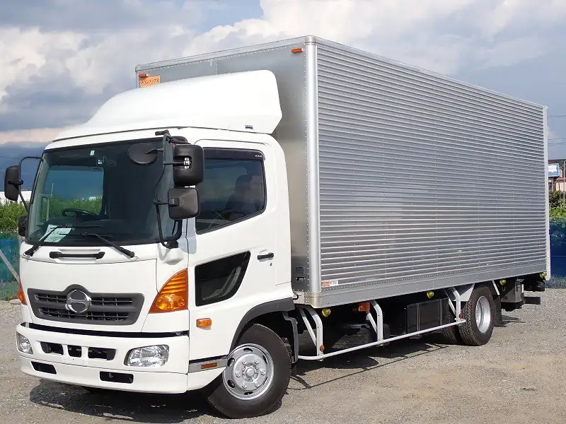日野 レンジャー 中型/増トン アルミバン パワーゲート エアサス の中古トラック【車両No.171841】
