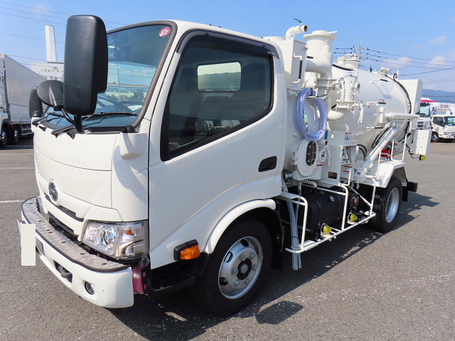 日野 デュトロ 小型 タンク車 汚泥吸引車 2PG-XZU640F