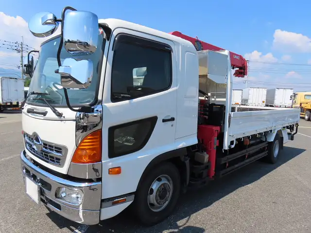日野 レンジャー 中型/増トン クレーン付 4段 ラジコン の中古トラック【車両No.170661】