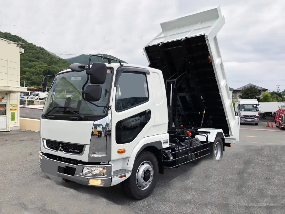 三菱 ファイター 中型/増トン ダンプ ローダー ベッド の中古トラック【車両No.171590】