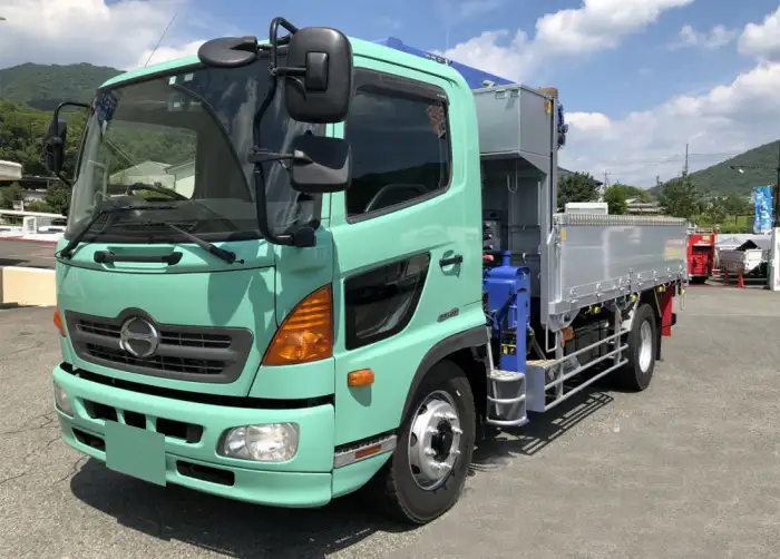 日野 レンジャー 中型/増トン クレーン付 アルミブロック 3段 の中古トラック【車両No.171420】