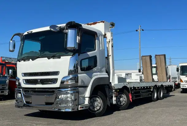 三菱 スーパーグレート 大型 車両重機運搬 ラジコン ウインチ の中古トラック【車両No.171831】