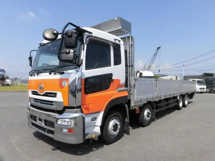 日産UD クオン 大型 平ボディ アルミブロック エアサス の中古トラック【車両No.171851】