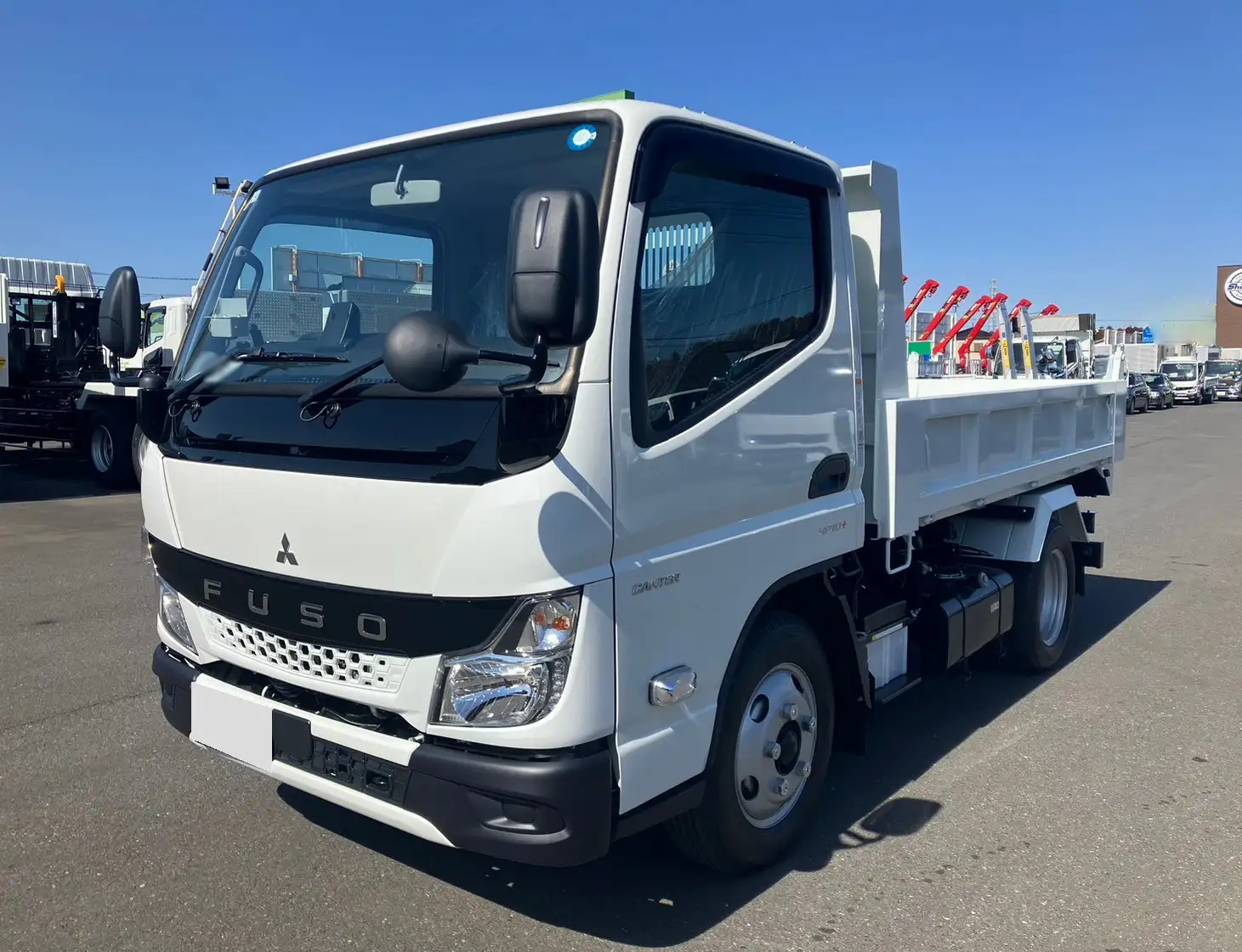 三菱 キャンター 小型 ダンプ ローダー 強化 の中古トラック【車両No.172023】