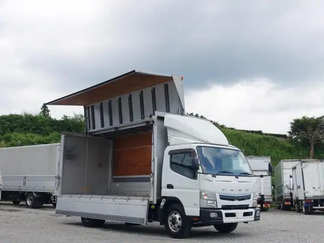 三菱 キャンター 小型 ウイング 床鉄板 TPG-FEB90 の中古トラック【車両No.172037】