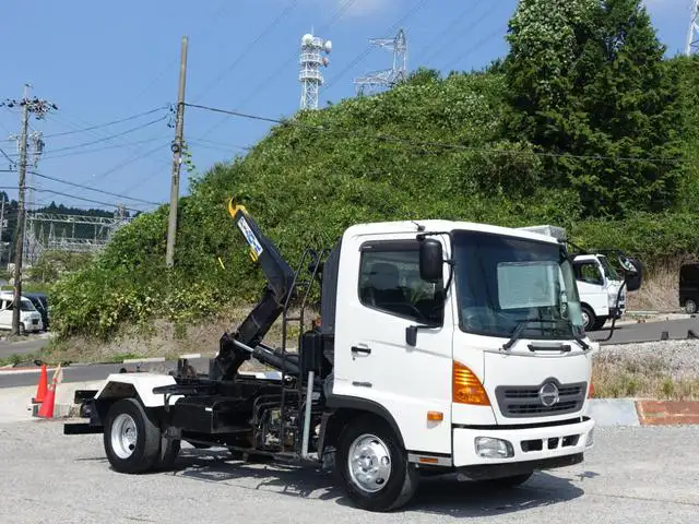 日野 レンジャー 中型/増トン アームロール ツインホイスト TKG-FC9JEAA の中古トラック【車両No.172014】