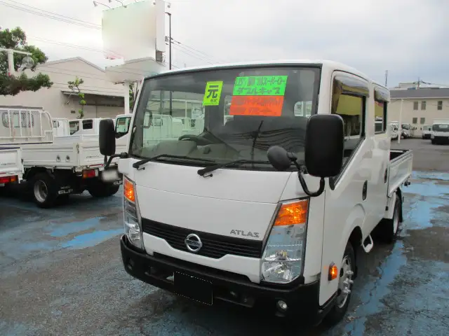 日産 アトラス 小型 平ボディ Wキャブ CBF-SQ2F24 の中古トラック【車両No.171958】