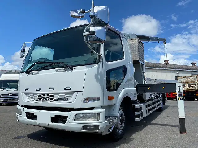 三菱 ファイター 中型/増トン クレーン付 アルミブロック 4段 の中古トラック【車両No.172057】