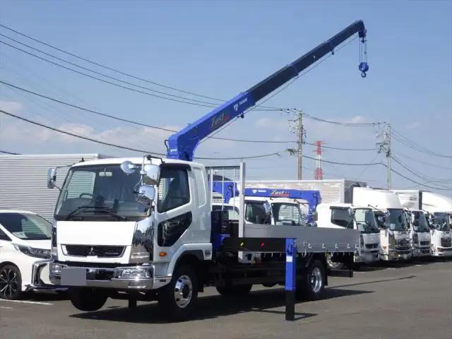 三菱 ファイター 中型/増トン クレーン付 4段 ラジコン の中古トラック【車両No.172267】