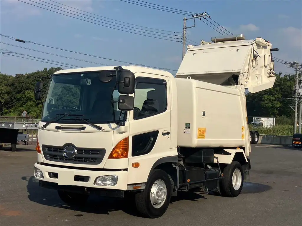 日野 レンジャー 中型/増トン パッカー車 巻き込み式 回転ダンプ式 の中古トラック【車両No.172257】