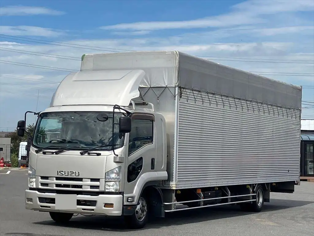 いすゞ フォワード 中型/増トン アルミバン エアサス ベッド の中古トラック【車両No.172252】