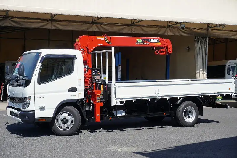 三菱 キャンター 小型 クレーン付 4段 ラジコン の中古トラック【車両No.172212】
