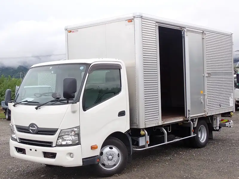 日野 デュトロ 小型 アルミバン パワーゲート サイドドア の中古トラック【車両No.172235】