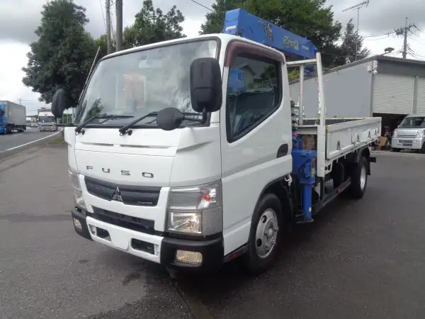 三菱 キャンター 小型 クレーン付 4段 ラジコン の中古トラック【車両No.172294】