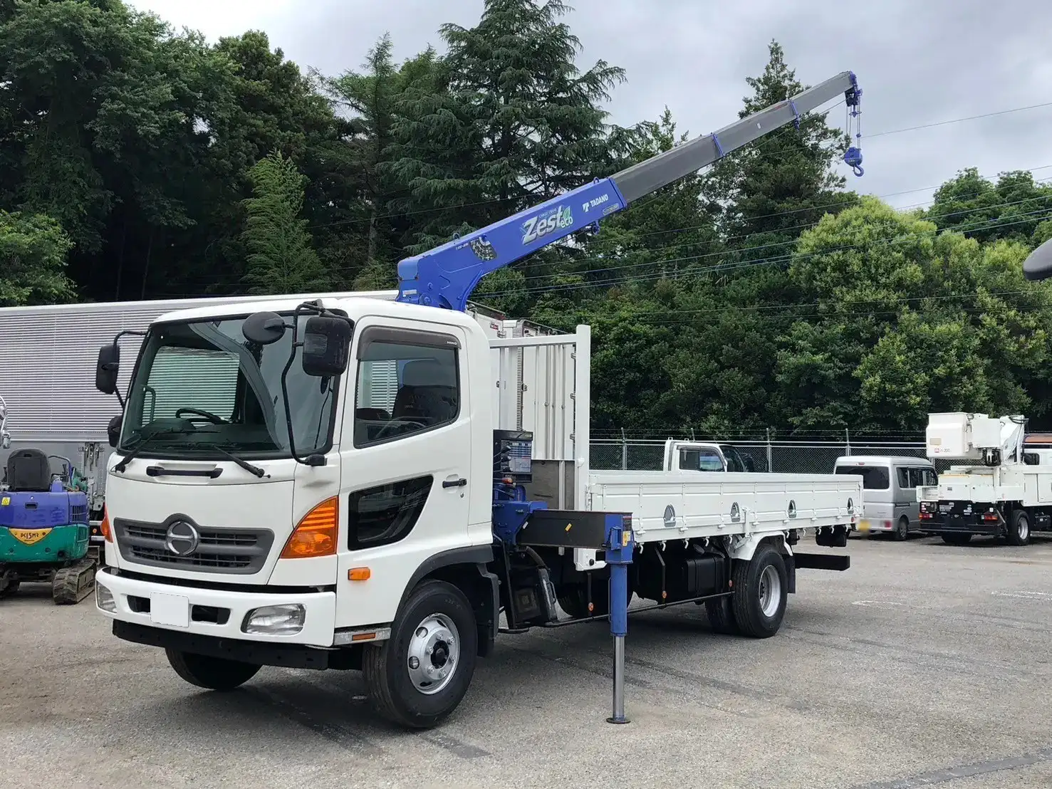 日野 レンジャー 中型/増トン クレーン付 4段 ラジコン の中古トラック【車両No.172359】