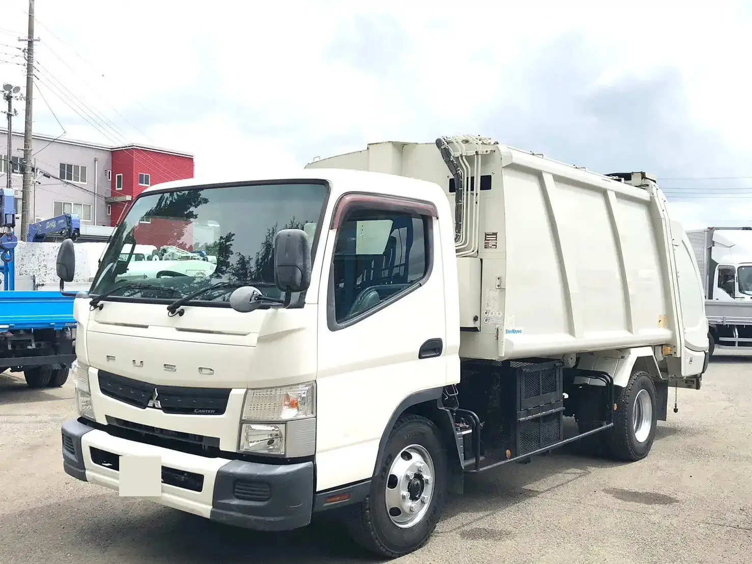 三菱 キャンター 小型 パッカー車 プレス式 TKG-FEB90 の中古トラック【車両No.172333】