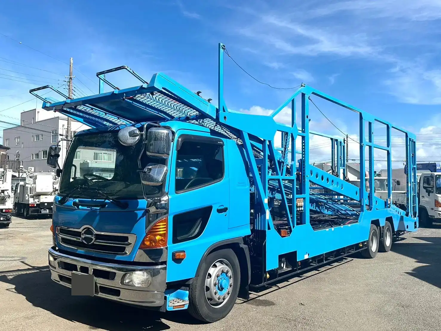 日野 レンジャー 中型/増トン 車両重機運搬 ベッド LDG-GK8JWAA の中古トラック【車両No.172337】