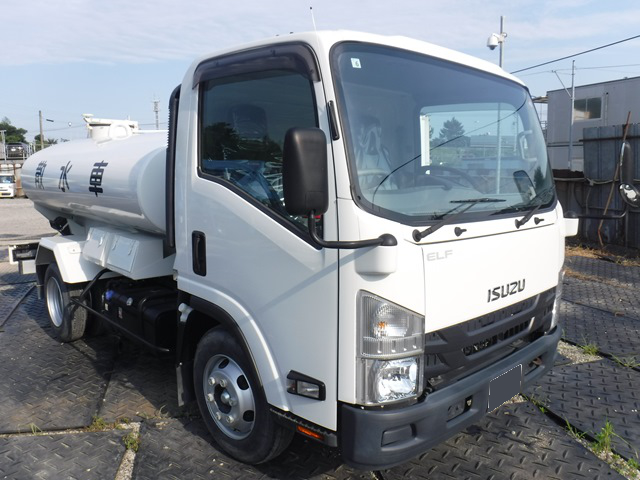 いすゞ エルフ 小型 タンク車 散水車 2PG-NPR88N｜画像2