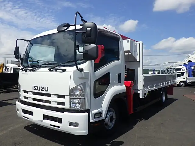 いすゞ フォワード 中型/増トン クレーン付 アルミブロック 4段 の中古トラック【車両No.172414】
