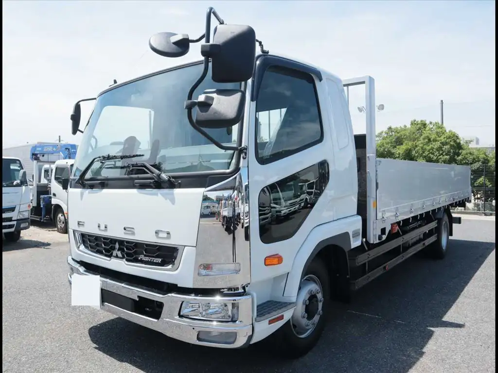 三菱 ファイター 中型/増トン 平ボディ アルミブロック ベッド の中古トラック【車両No.172170】