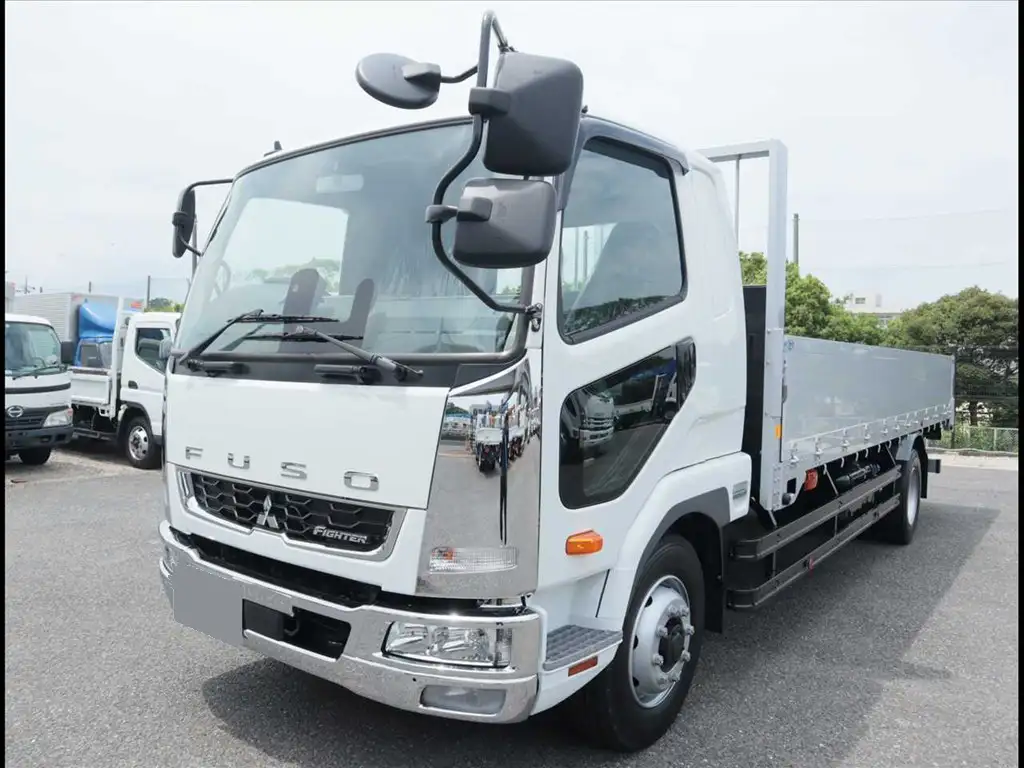 三菱 ファイター 中型/増トン 平ボディ アルミブロック ベッド の中古トラック【車両No.172169】