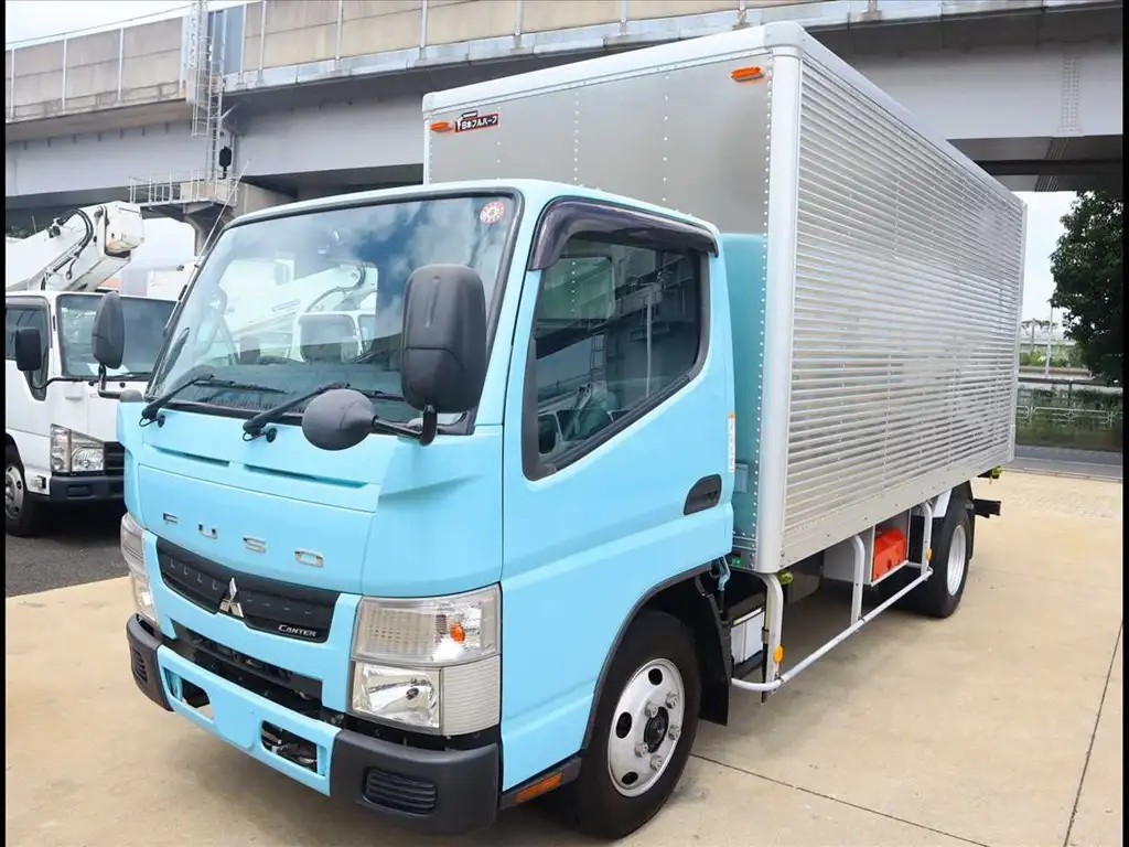 三菱 キャンター 小型 アルミバン 床鉄板 シャッター式 の中古トラック【車両No.172162】