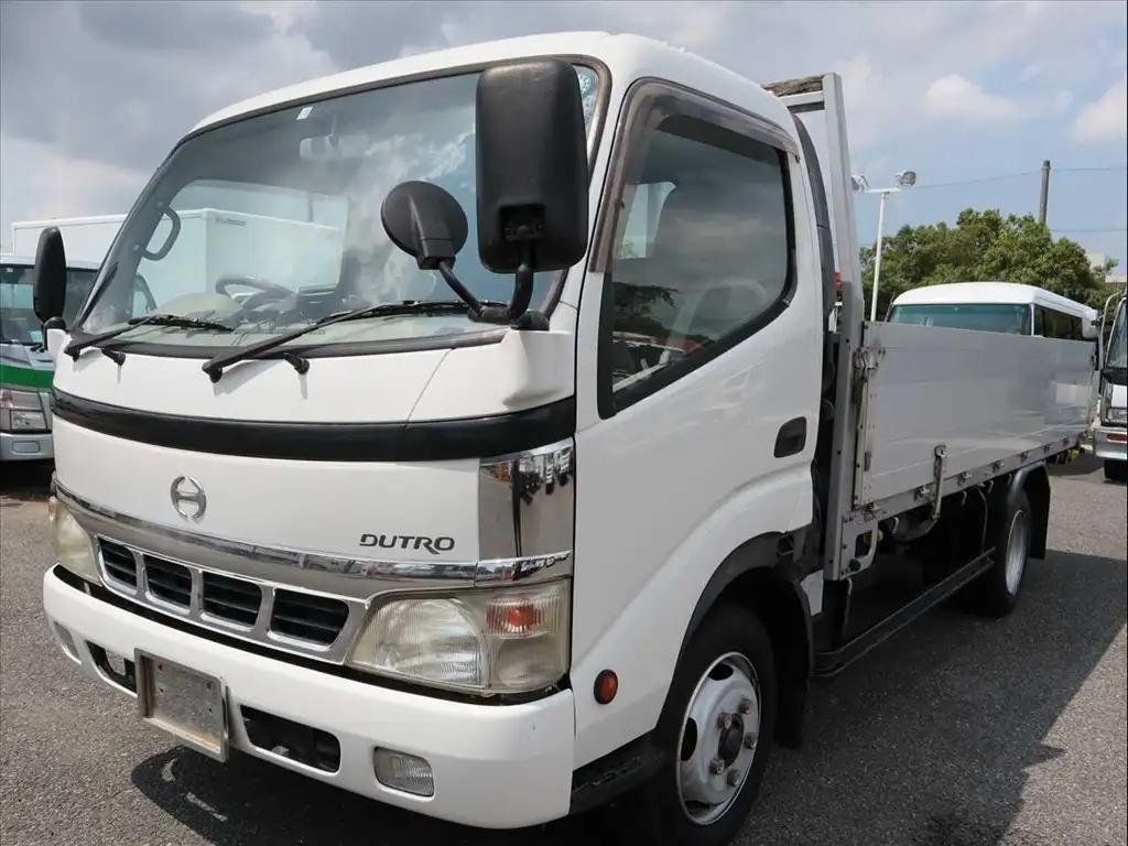 日野 デュトロ 小型 平ボディ 床鉄板 アルミブロック の中古トラック【車両No.171448】