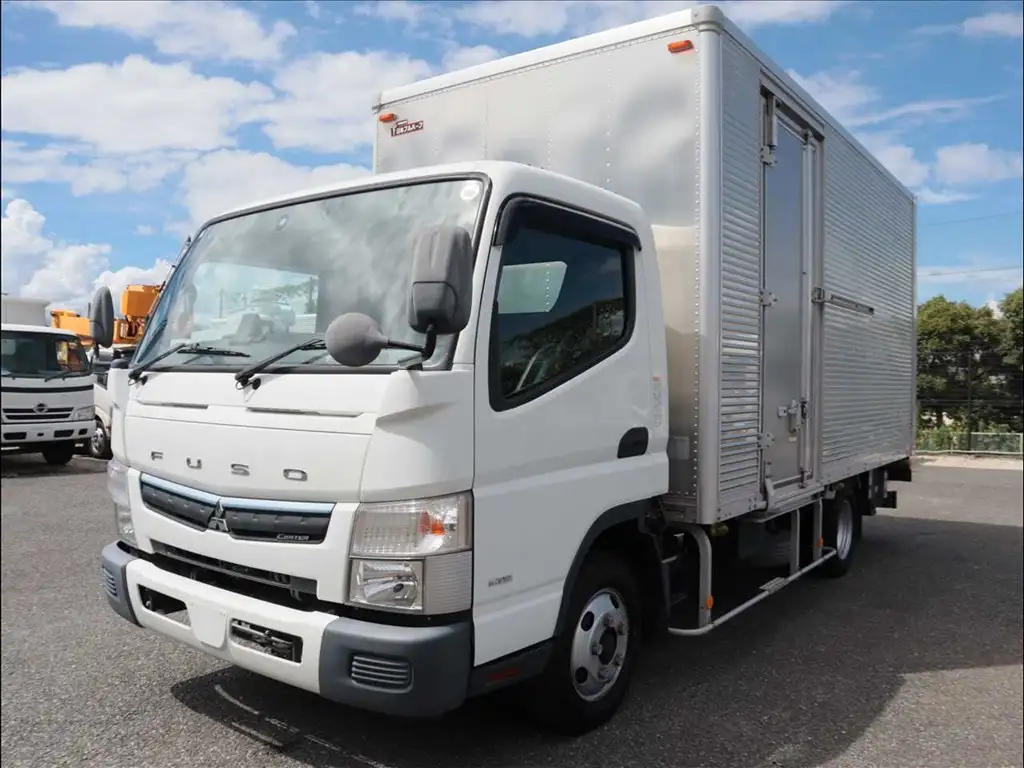 三菱 キャンター 小型 アルミバン パワーゲート サイドドア の中古トラック【車両No.172152】