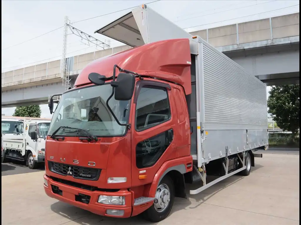 三菱 ファイター 中型/増トン ウイング ベッド TKG-FK61F の中古トラック【車両No.172157】