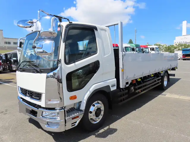 三菱 ファイター 中型/増トン 平ボディ アルミブロック エアサス の中古トラック【車両No.172343】