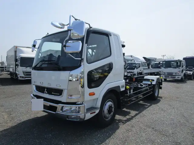 三菱 ファイター 中型/増トン アームロール ツインホイスト ベッド の中古トラック【車両No.172550】