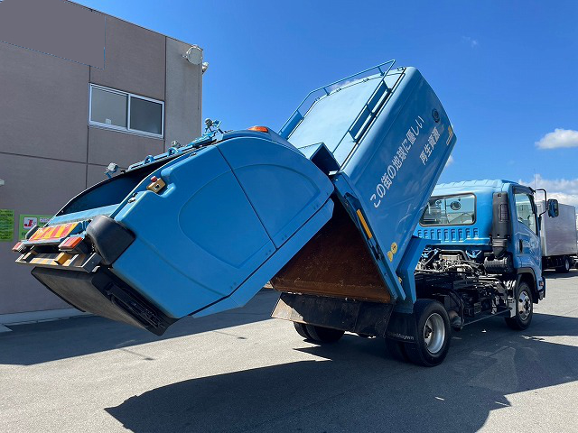 いすゞ フォワード 中型/増トン パッカー車(塵芥車) 巻き込み式 回転ダンプ式の中古トラック画像6