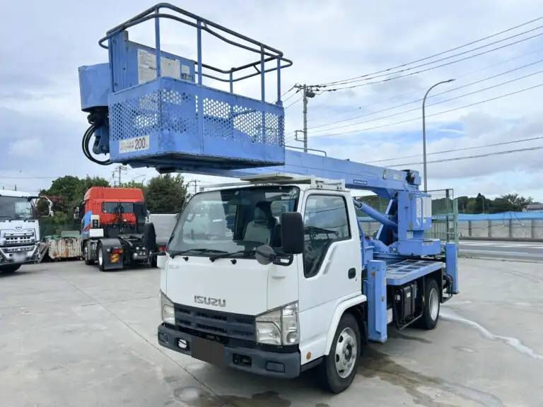 いすゞ エルフ 小型 高所・建柱車 高所作業車 PDG-NKR85YN の中古トラック【車両No.172524】
