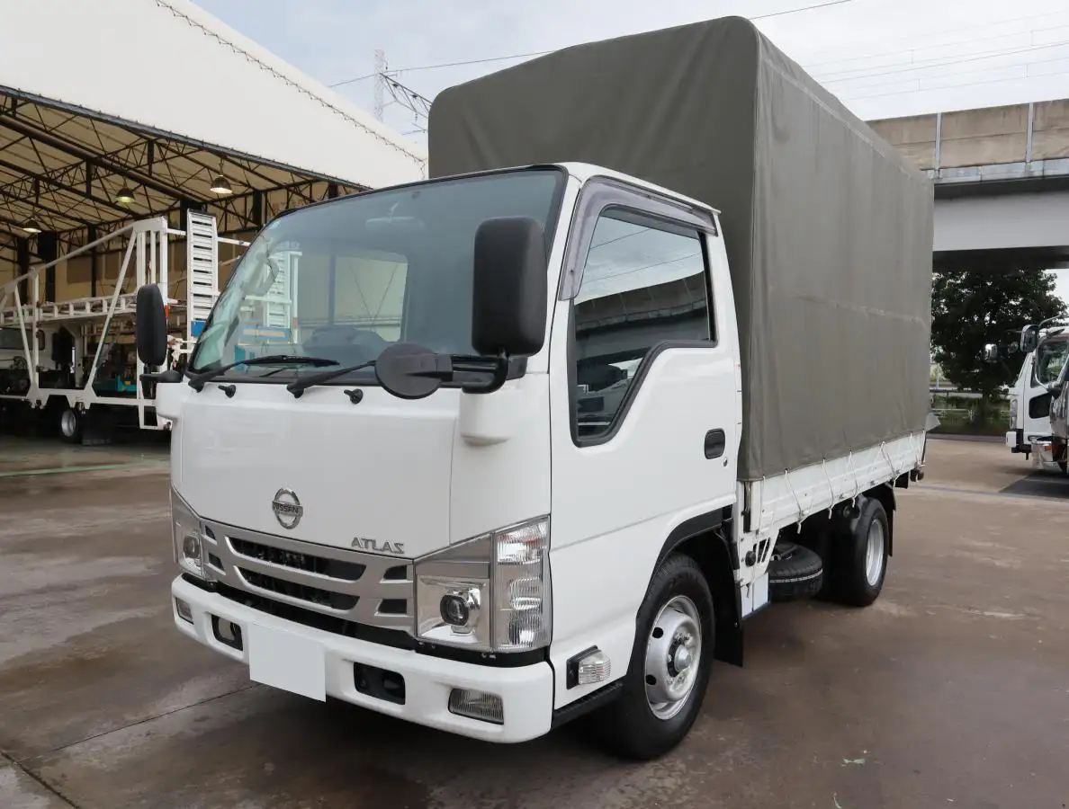 日産 アトラス 小型 平ボディ 幌 2RG-AHR88A の中古トラック【車両No.172558】