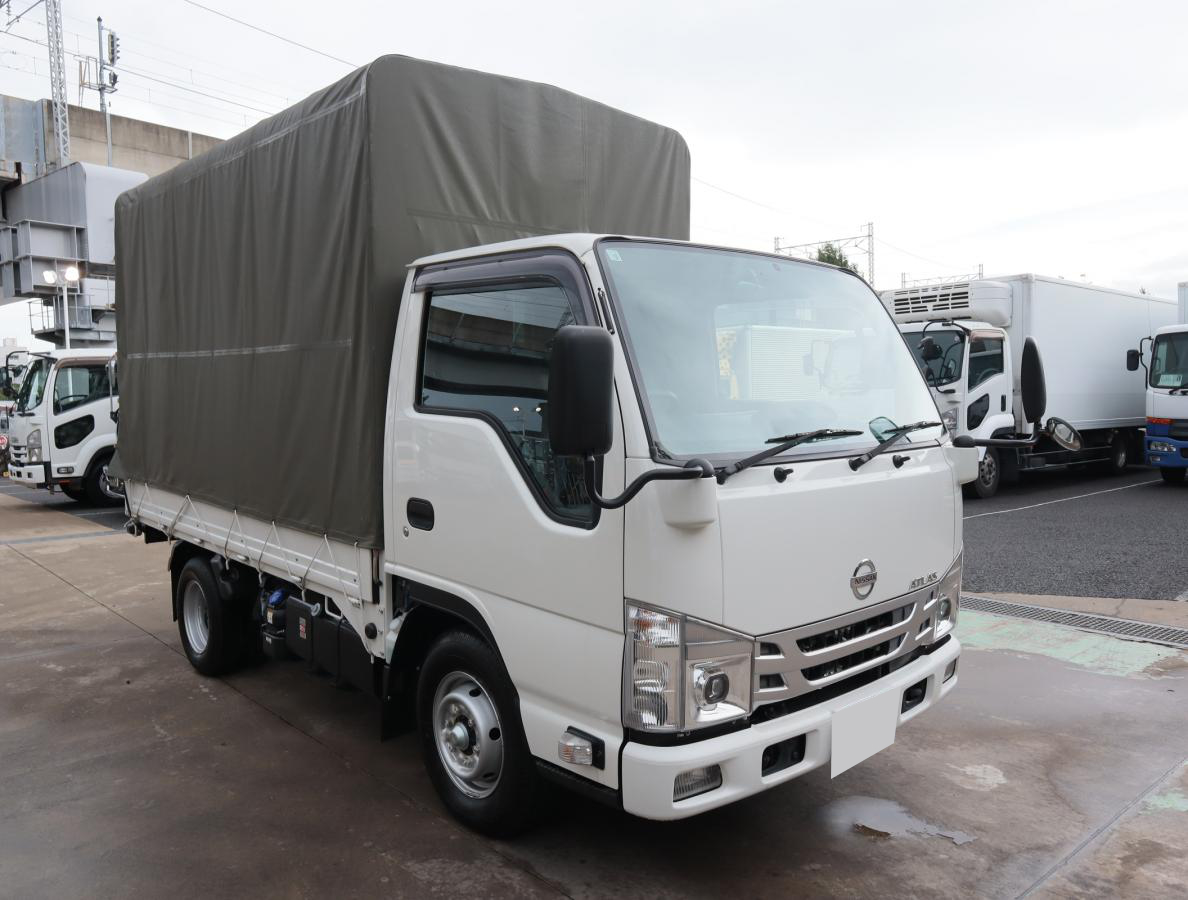 日産 アトラス 小型 平ボディ 幌 2RG-AHR88Aの中古トラック画像2