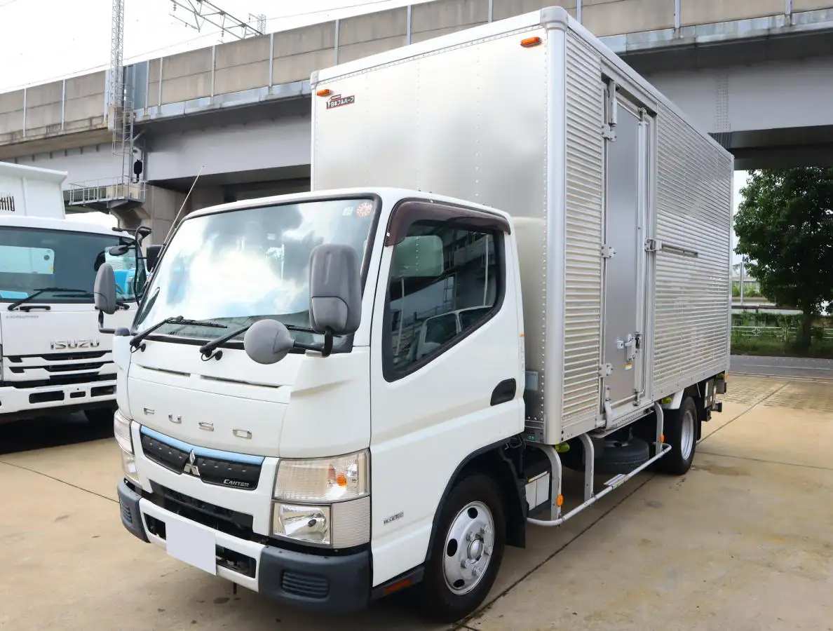 三菱 キャンター 小型 アルミバン パワーゲート サイドドア の中古トラック【車両No.172536】