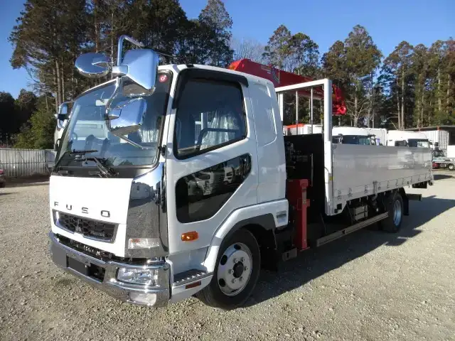 三菱 ファイター 中型/増トン クレーン付 アルミブロック 4段 の中古トラック【車両No.172651】