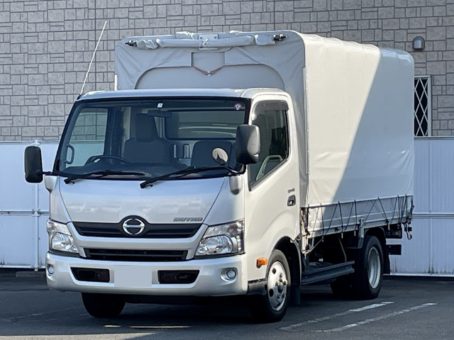 日野 デュトロ 小型 ウイング 幌ウイング TPG-XZU700M｜画像1