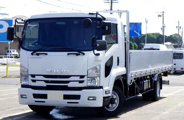 いすゞ フォワード 中型/増トン 平ボディ アルミブロック ベッド の中古トラック【車両No.172787】