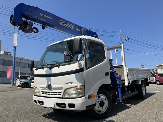 日野 デュトロ 小型 クレーン付き(ユニック) 標準ロング BDG-XZU344M