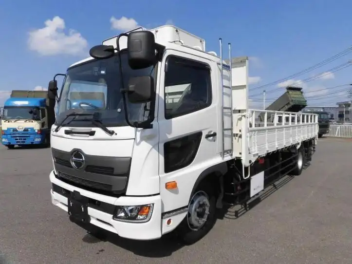 日野 レンジャー 中型/増トン 平ボディ 床鉄板 ベッド の中古トラック【車両No.172792】