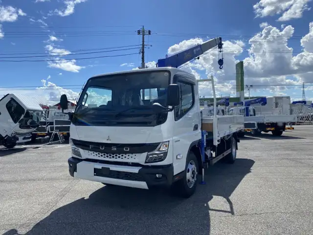 三菱 キャンター 小型 クレーン付 アルミブロック 4段 の中古トラック【車両No.172793】