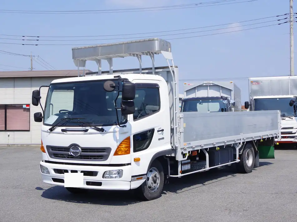 日野 レンジャー 中型/増トン 平ボディ アルミブロック エアサス の中古トラック【車両No.172758】