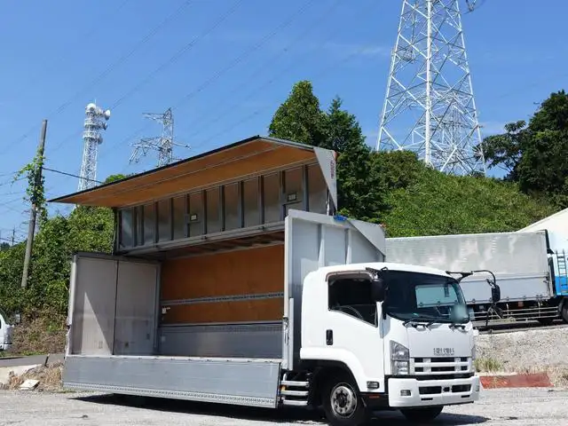 いすゞ フォワード 中型/増トン ウイング エアサス ベッド の中古トラック【車両No.172823】