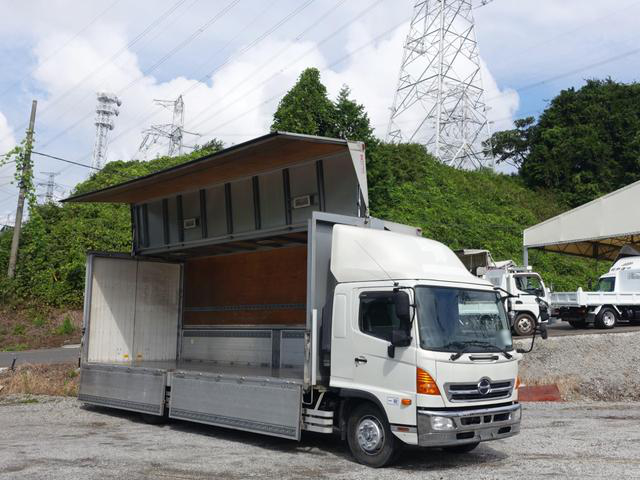 日野 レンジャー 中型/増トン ウイング 床鉄板 エアサス｜画像1