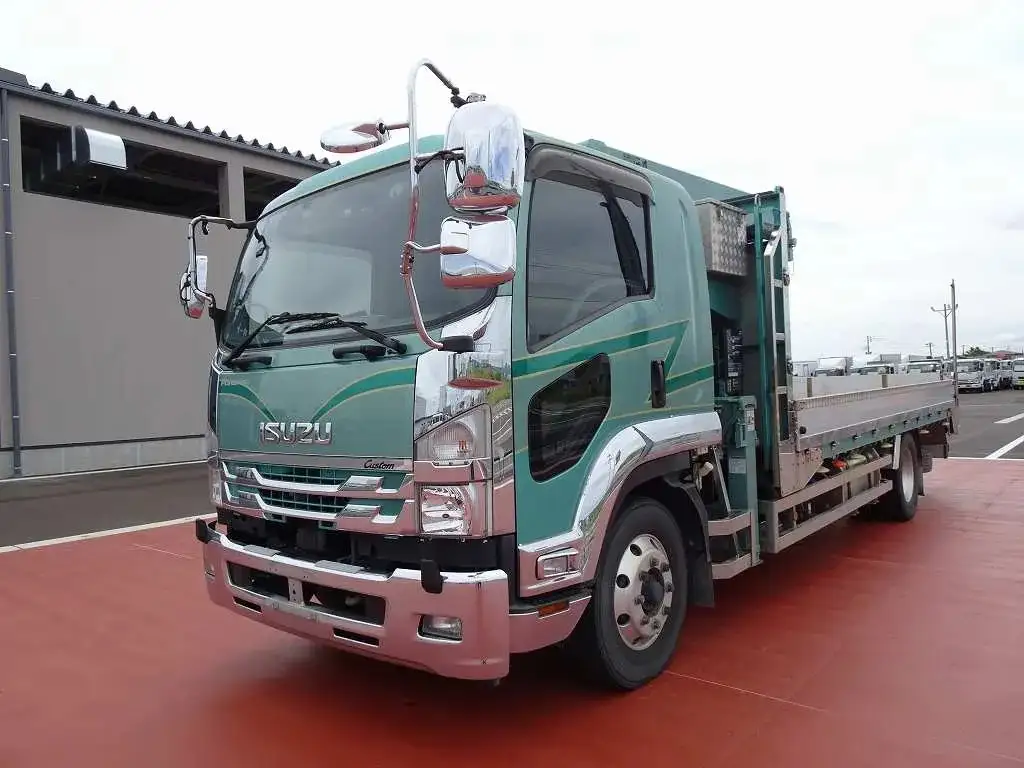 いすゞ フォワード 中型/増トン クレーン付 床鉄板 アルミブロック の中古トラック【車両No.172590】