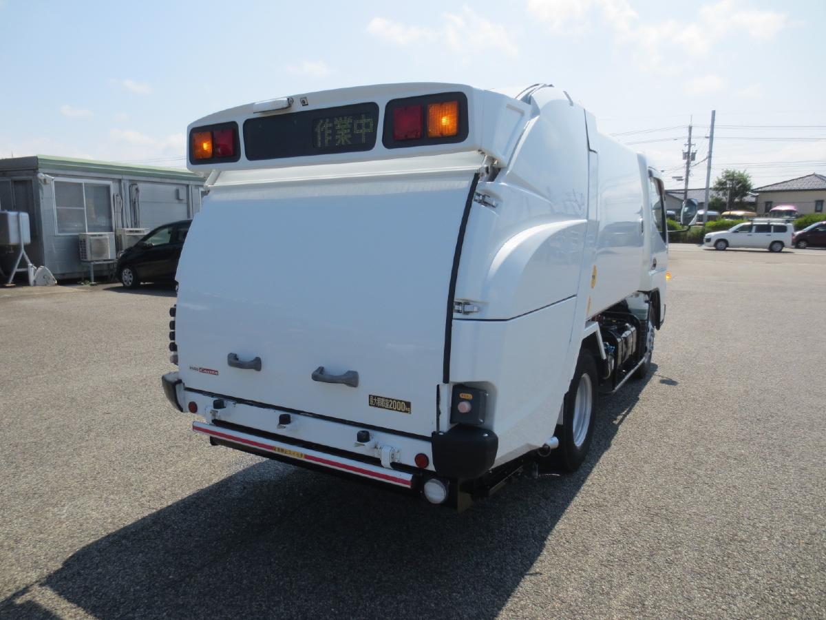 三菱 キャンター 小型 パッカー車(塵芥車) 巻き込み式 回転ダンプ式の中古トラック画像5