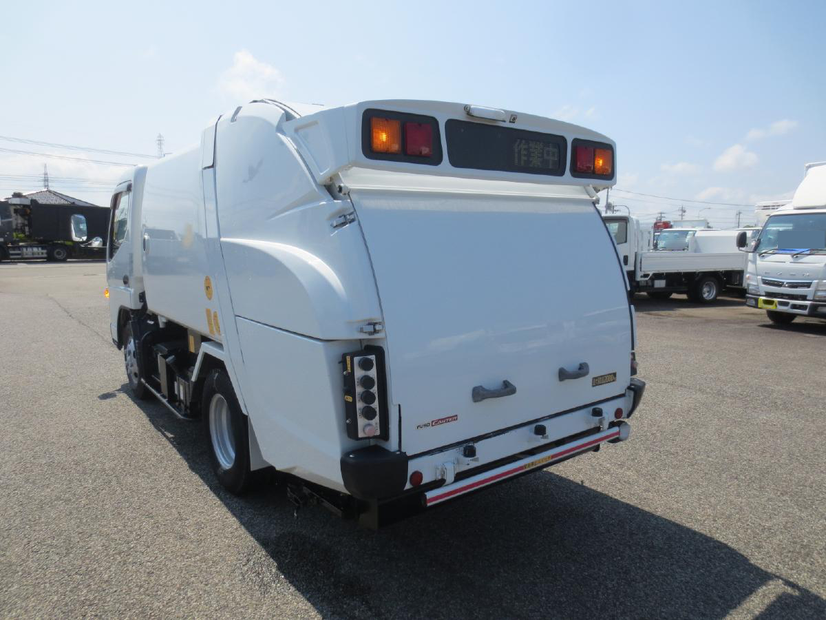 三菱 キャンター 小型 パッカー車(塵芥車) 巻き込み式 回転ダンプ式の中古トラック画像7