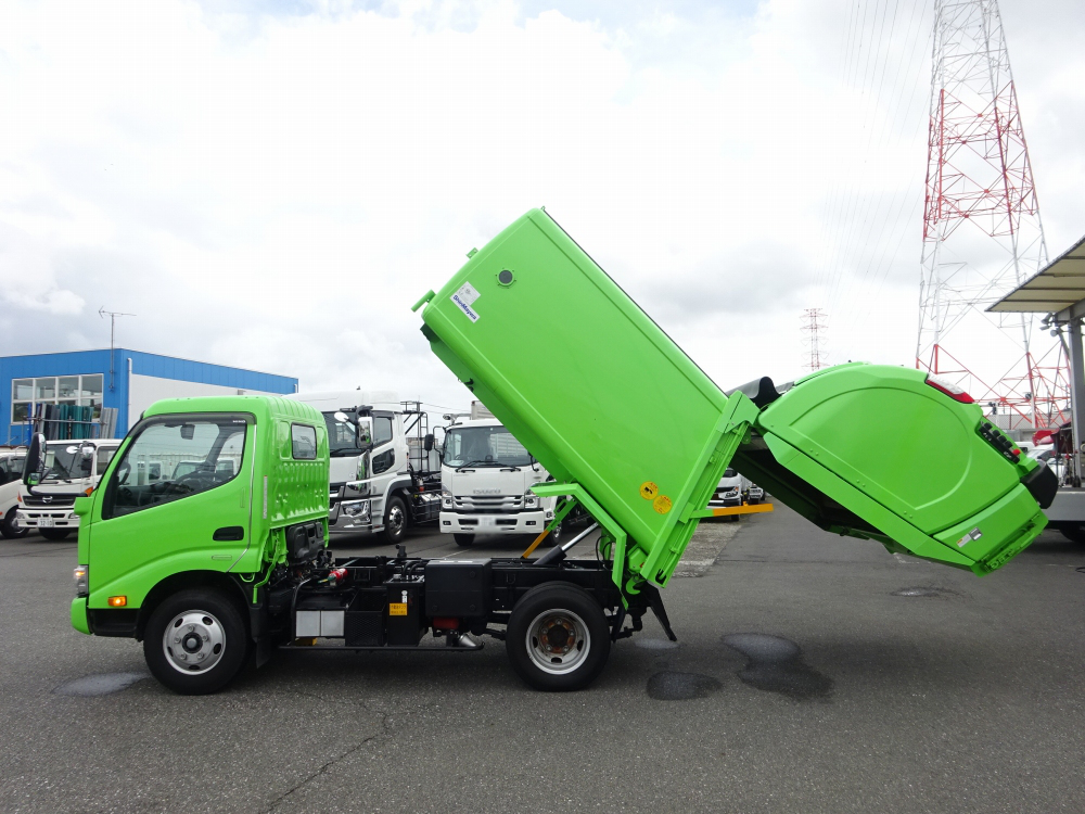 日野 デュトロ 小型 パッカー車(塵芥車) 巻き込み式 回転ダンプ式の中古トラック画像3