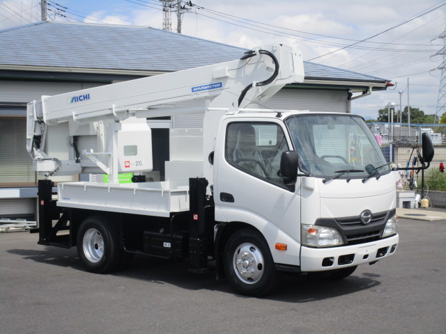 日野 デュトロ 小型 高所・建柱車 高所作業車 TKG-XZU600Eの中古トラック画像3